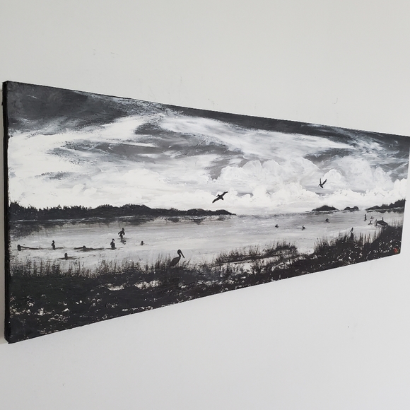 "Pelicans Paradise" Original Art - Picture 4 of 4